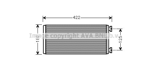 AVA QUALITY COOLING Siltummainis, Salona apsilde ME6248